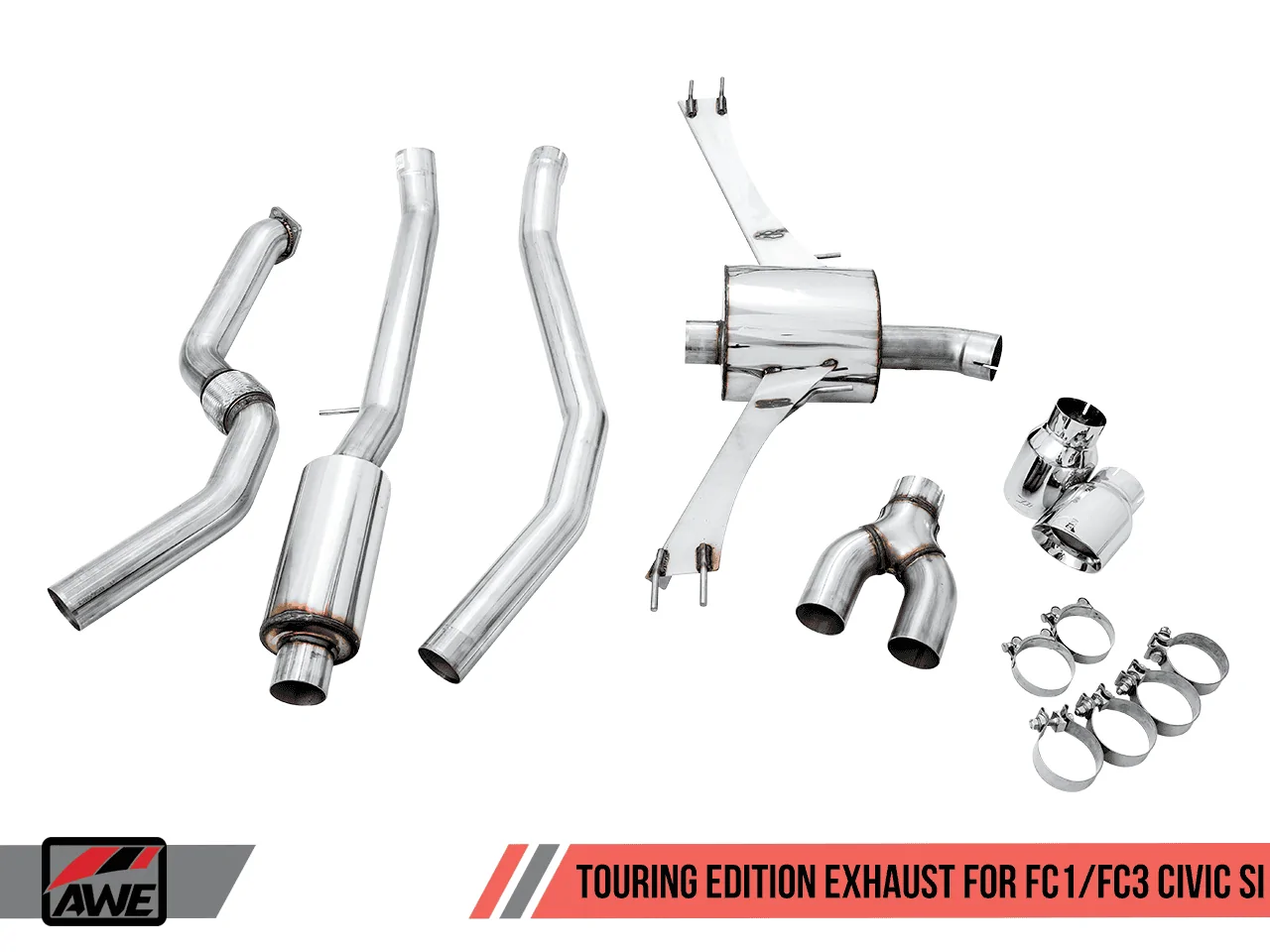 11th Gen Honda Civic Presenting the AWE Exhaust Suite for the FC1/FC3 Civic Si. Available now! si_touring_5