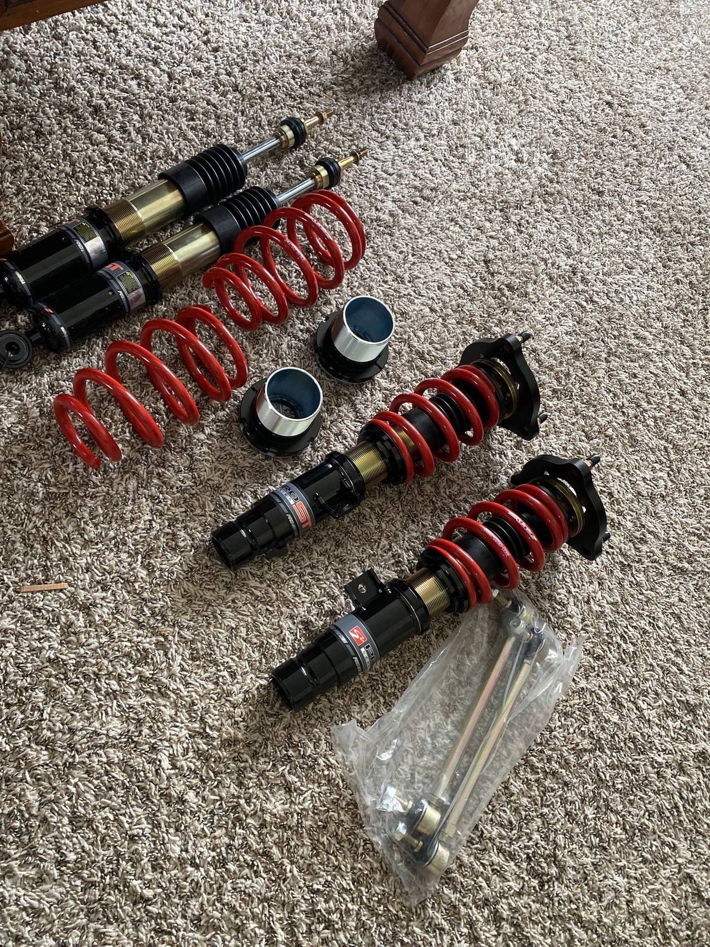 11th Gen Honda Civic Official RALLYE RED 2022+ 11th Gen Civic & Si Thread Skunk2 Pro-ST coilovers on 2022 Civic Sedan 2
