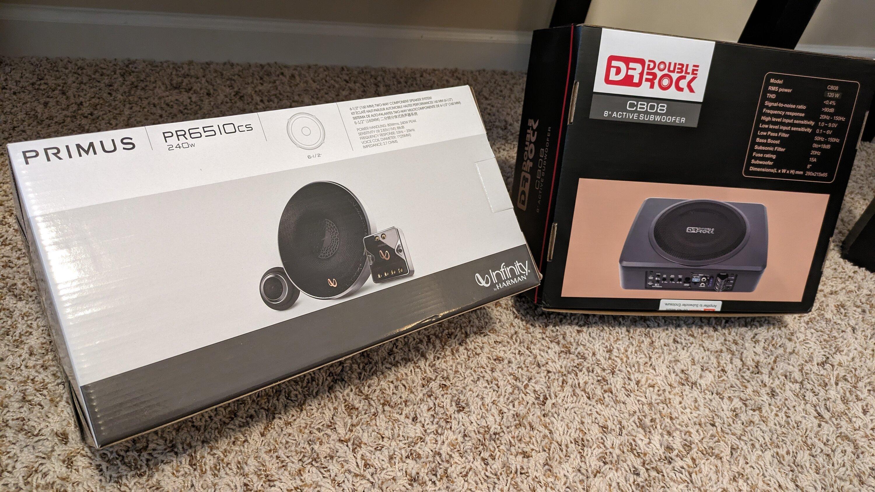 11th Gen Honda Civic '24 EX Sound System Upgrade for $350 spkr boxes