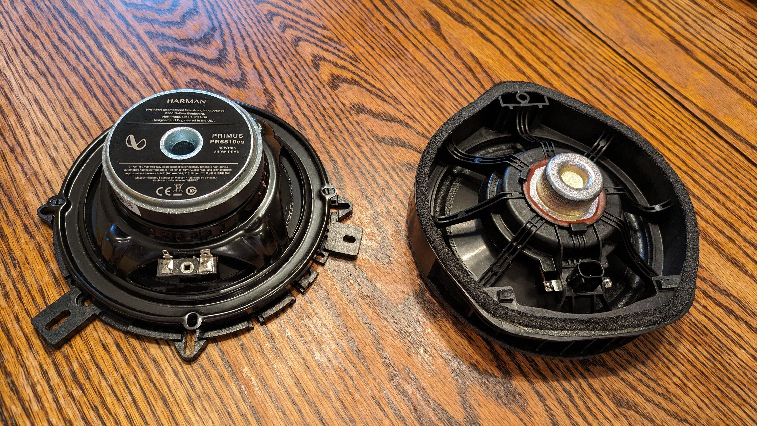 11th Gen Honda Civic '24 EX Sound System Upgrade for $350 spkr compare
