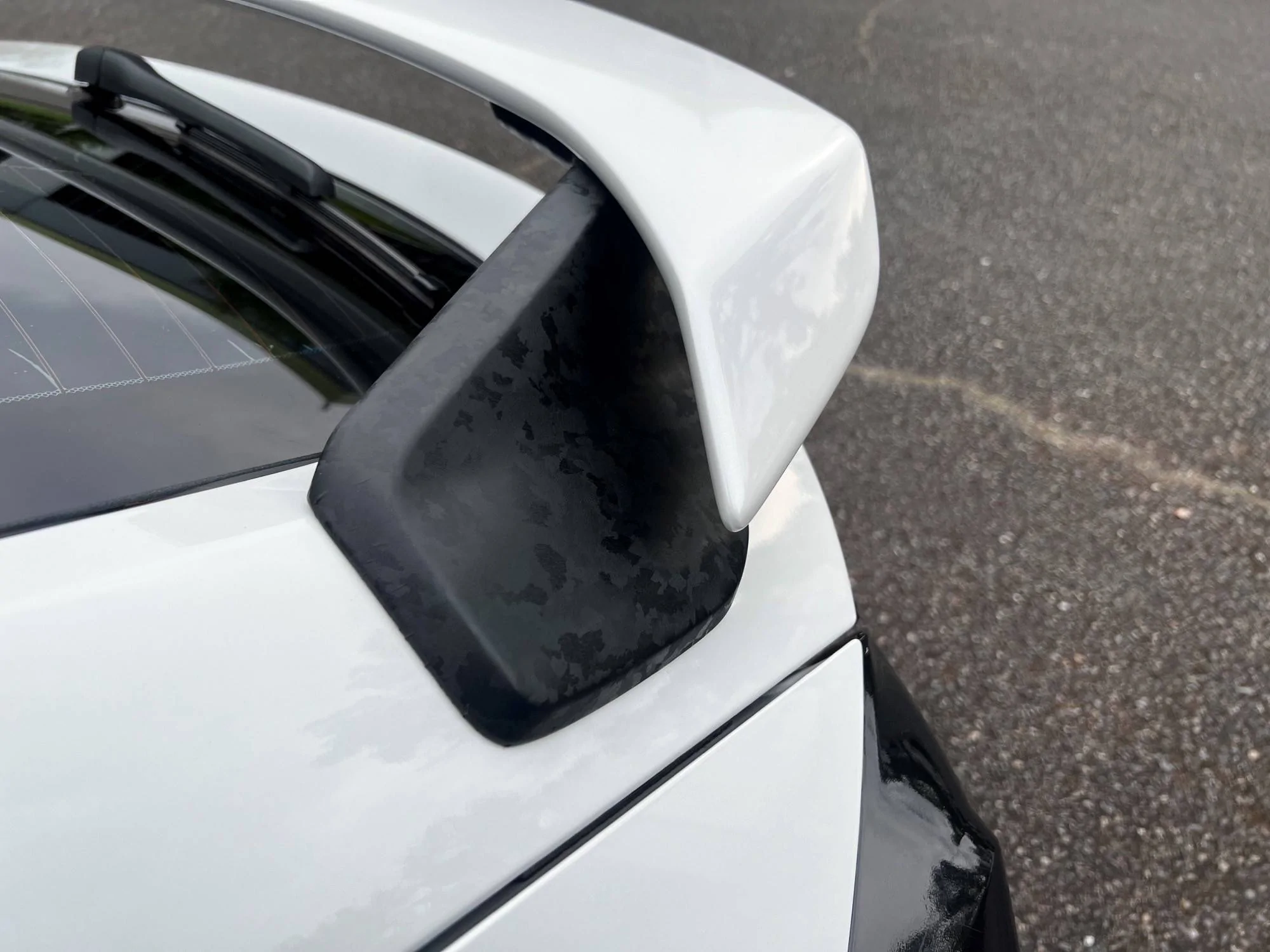 11th Gen Honda Civic HPD spoiler INSTALL on 2022 CIVIC HATCHBACK - DIY writeup & pics SpoilerArmInstalled