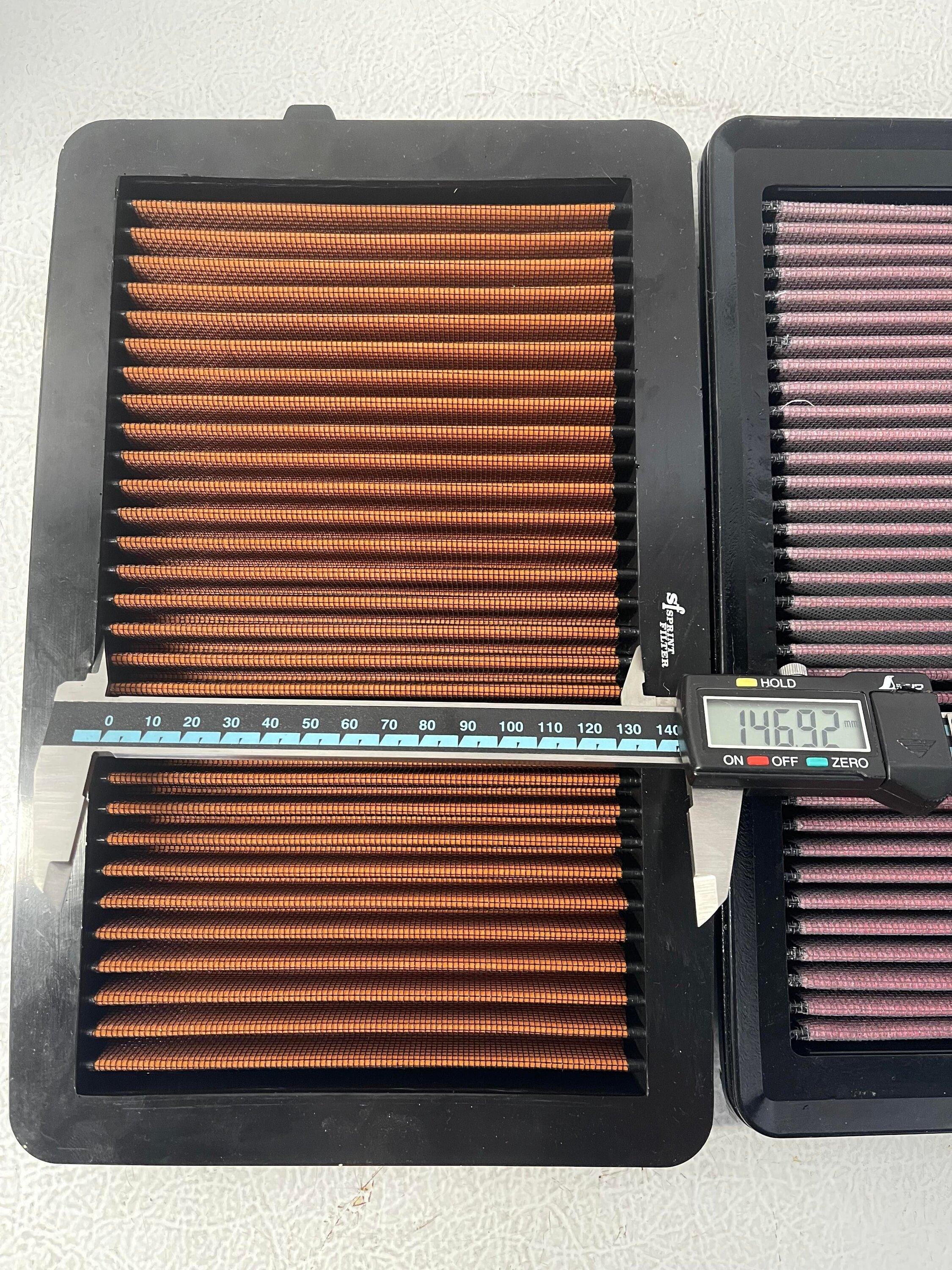 11th Gen Honda Civic Drop in K&N filter available for FL5 Sprint Filter 3