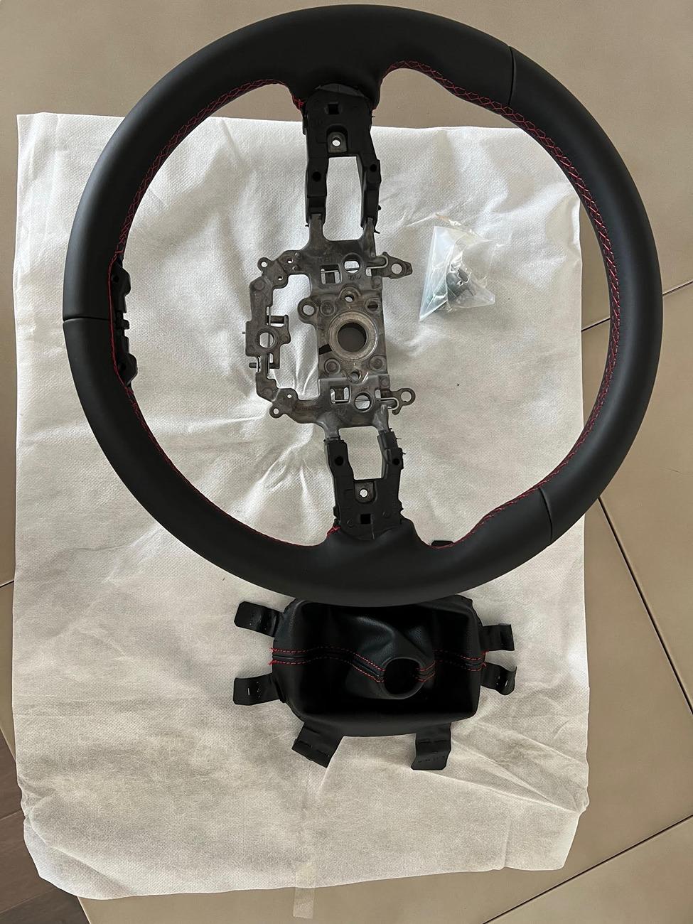 11th Gen Honda Civic Type R Steering Wheel and Shift Boot steering wheel