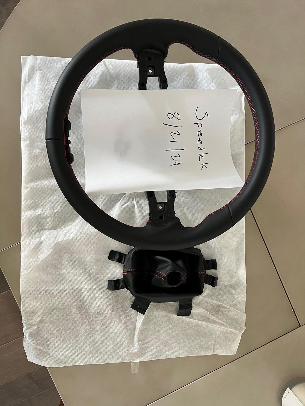 11th Gen Honda Civic Type R Steering Wheel and Shift Boot steeringwheel 2