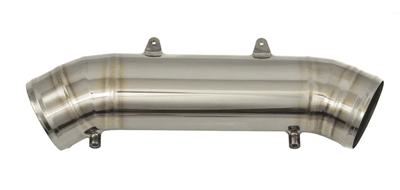 11th Gen Honda Civic PRL Motorsports 2017+ Honda Civic Type-R Turbocharger Inlet Pipe Kit StraightOnTIPRevised2020_zpskg3f6gr9