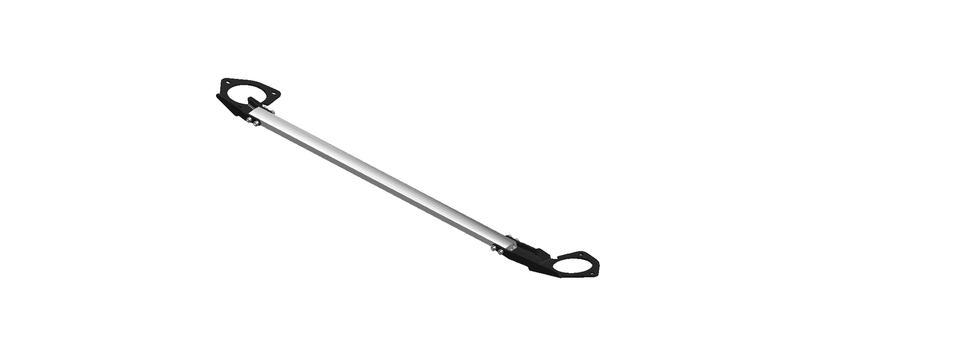 11th Gen Honda Civic PRL Motorsports Throwback Strut Tower Bar Development Strut Bar 1