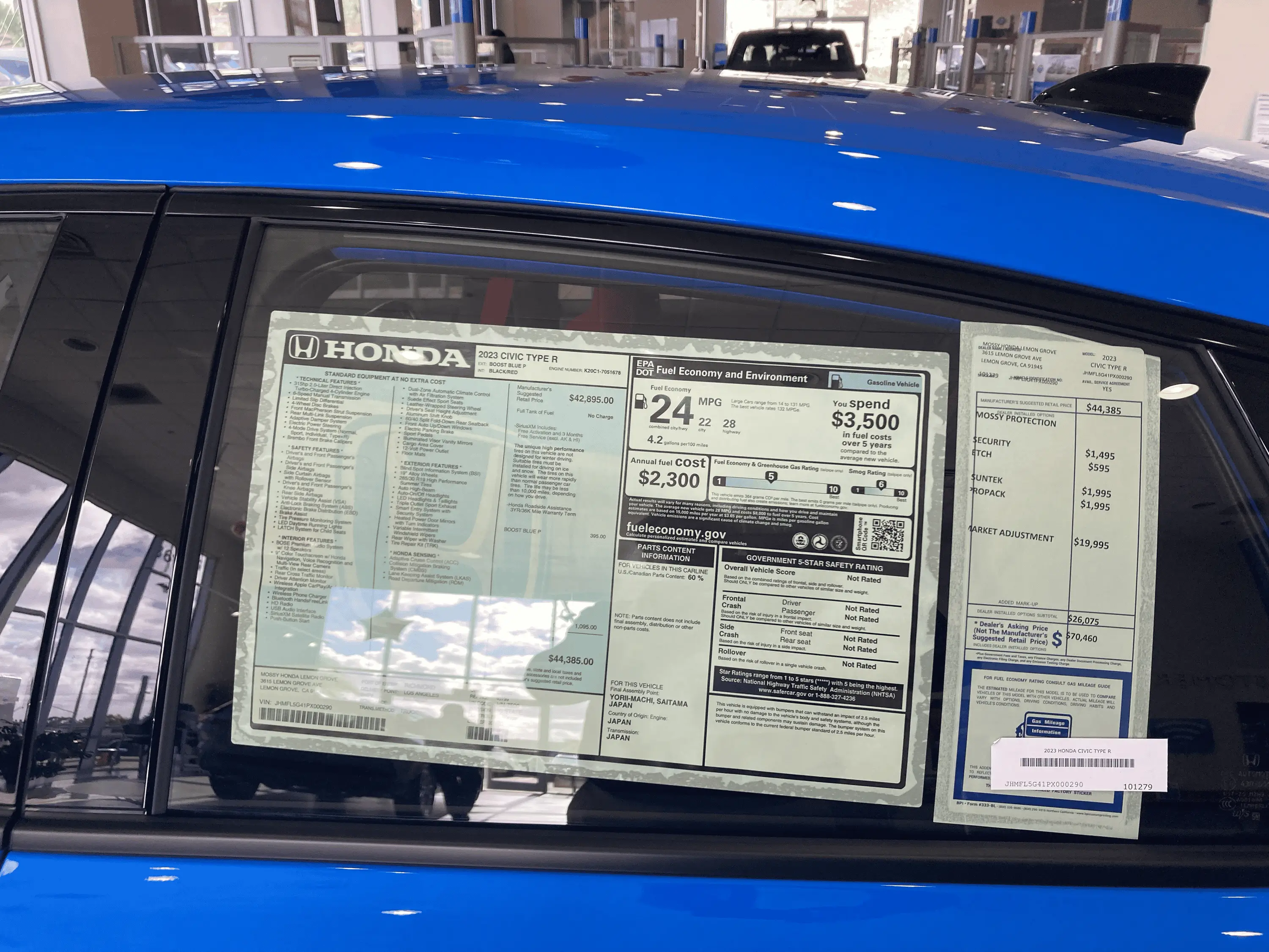 11th Gen Honda Civic 2023 Civic Type R finder tool tempImagexOKE96