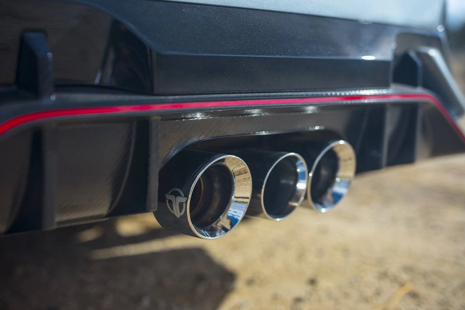 11th Gen Honda Civic New! Thermal Type-R 3" Turbo 3 Tip Cat-Back Exhaust THR-B182-C186-2