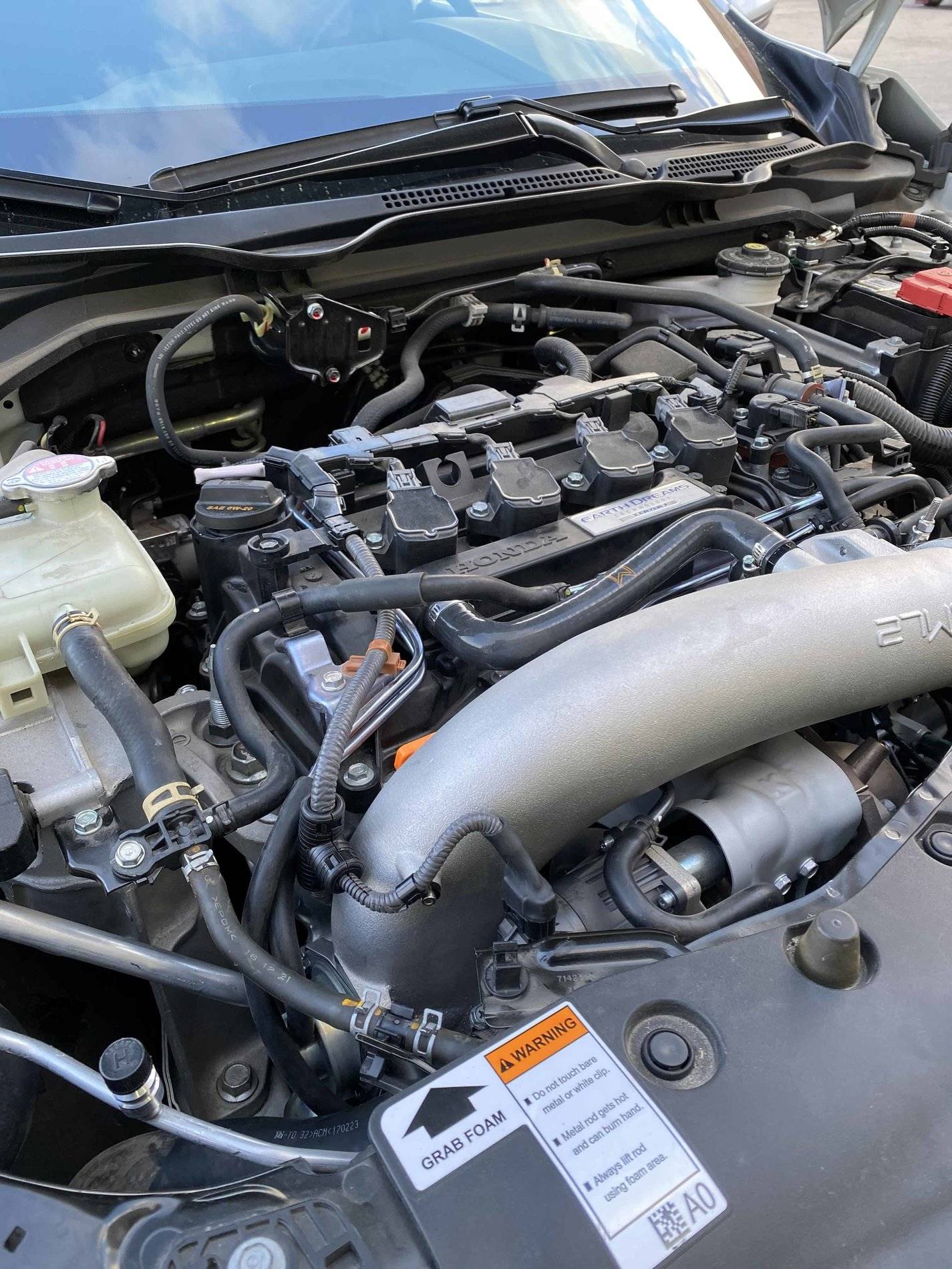 11th Gen Honda Civic 27WON - Testing the OE Turbo Inlet Pipe TIP on stock turbo