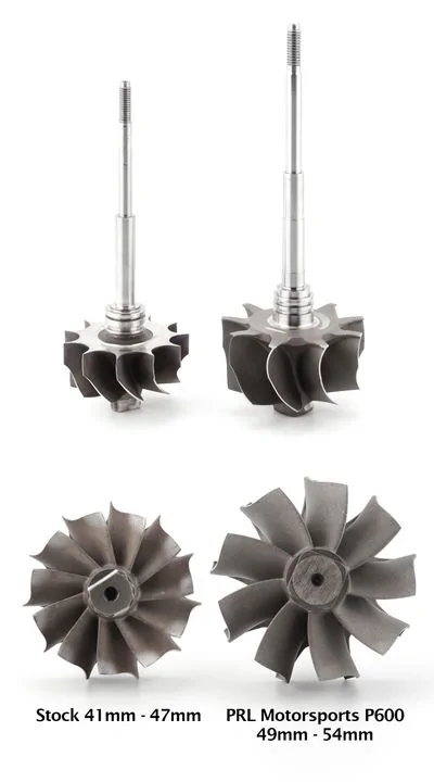 11th Gen Honda Civic PRL Motorsports P600 Honda Civic Type-R FK8 Drop-In Turbocharger Upgrade Development Turbine%20Shafts%20and%20Comparisons%20Jay%20Payg_zps3ppffmar