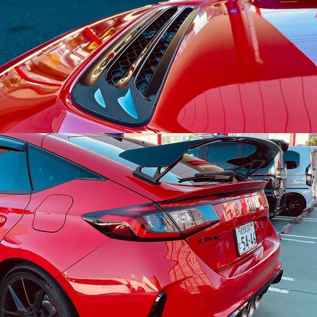 11th Gen Honda Civic Official RALLYE RED FL5 Type R Photos Thread type-r-rallye-red-2-