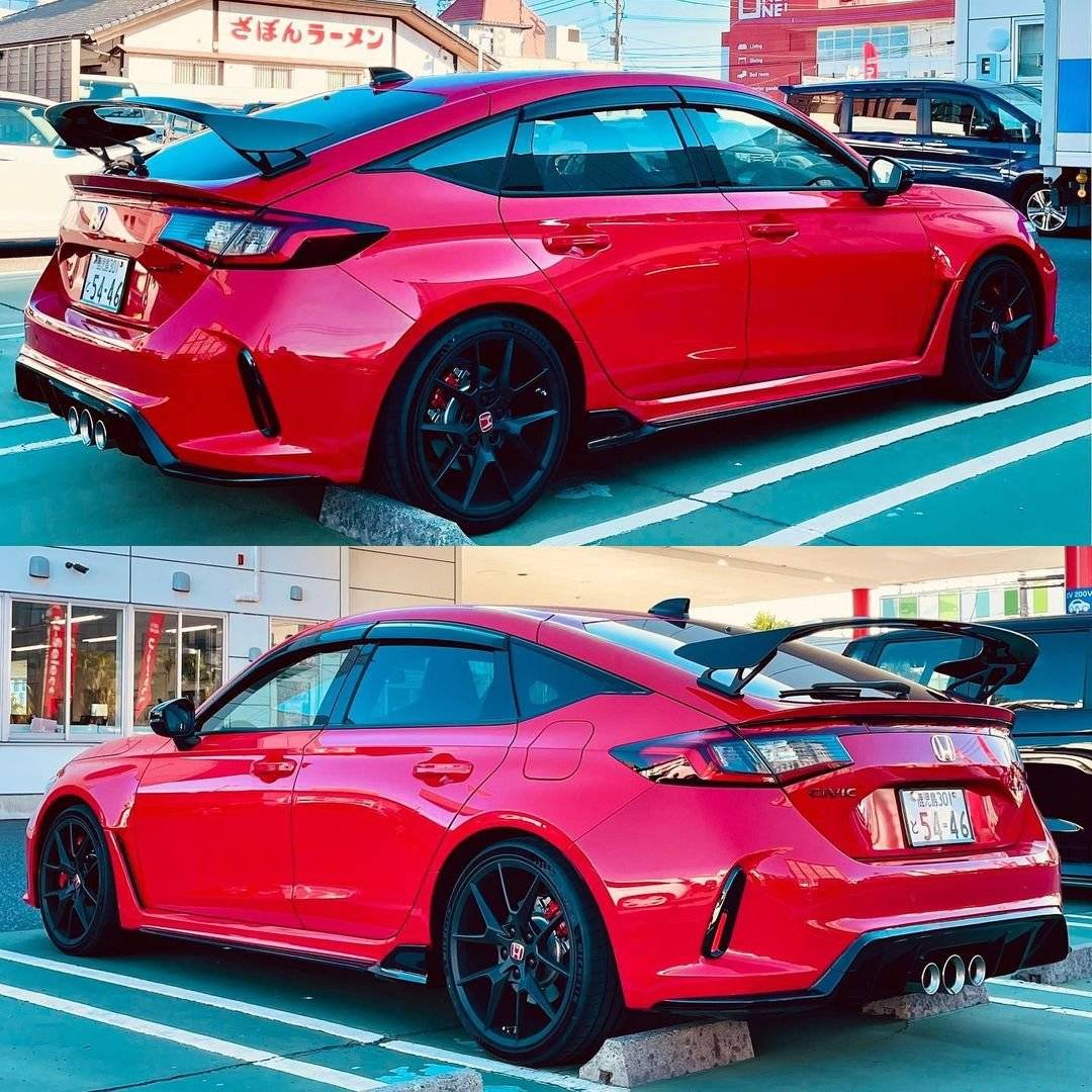 11th Gen Honda Civic Official RALLYE RED FL5 Type R Photos Thread type-r-rallye-red-6-
