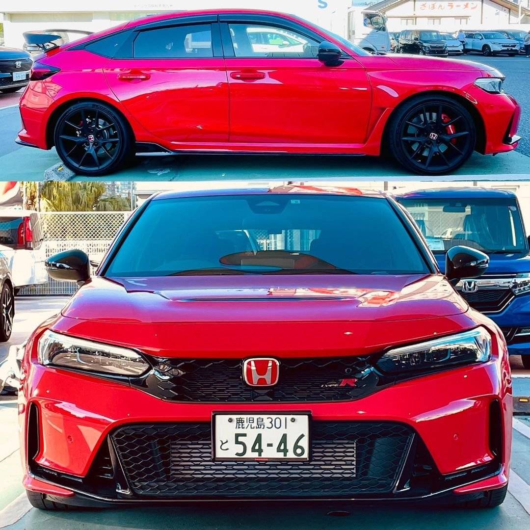 11th Gen Honda Civic Official RALLYE RED FL5 Type R Photos Thread type-r-rallye-red-8-