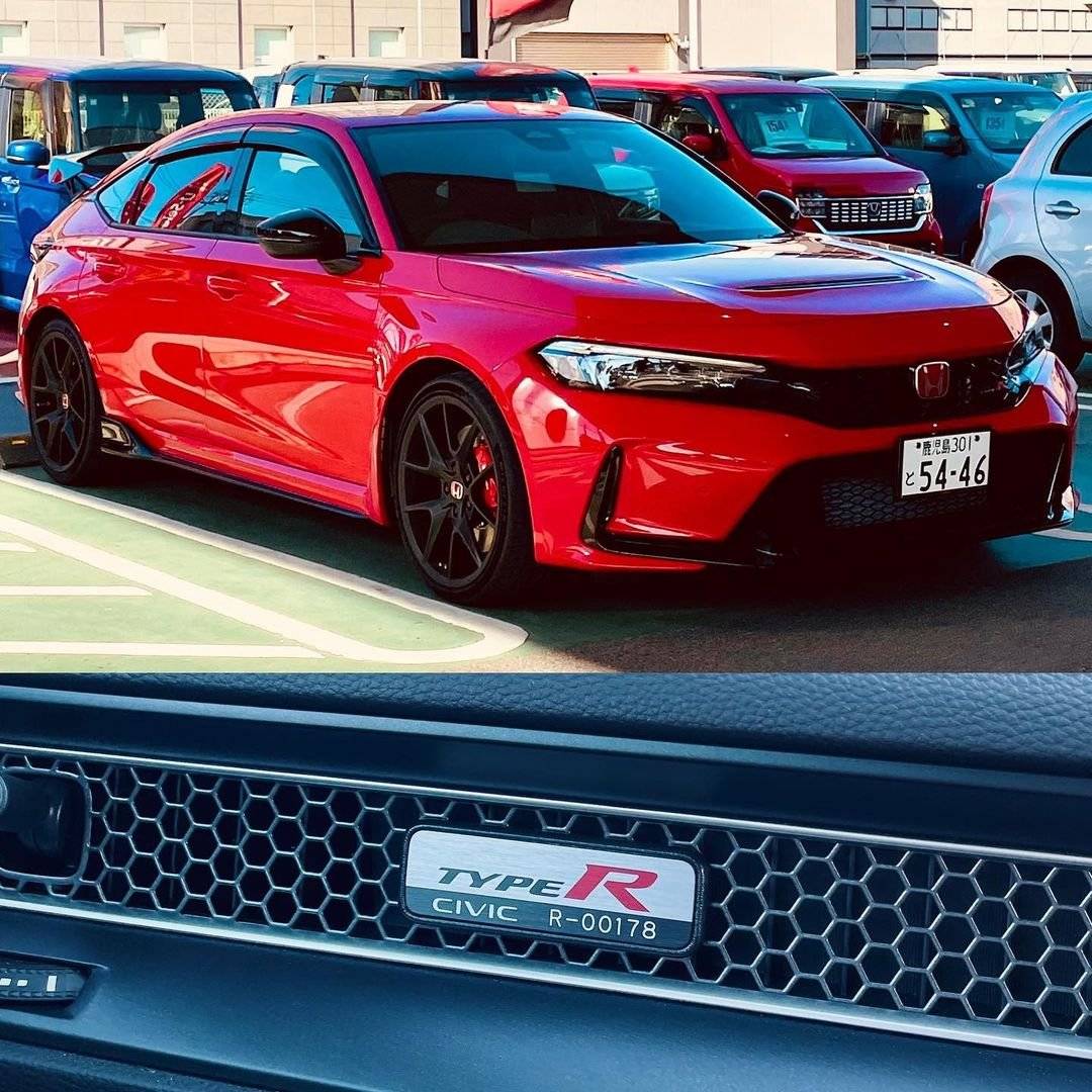 11th Gen Honda Civic Official RALLYE RED FL5 Type R Photos Thread type-r-rallye-red-9-