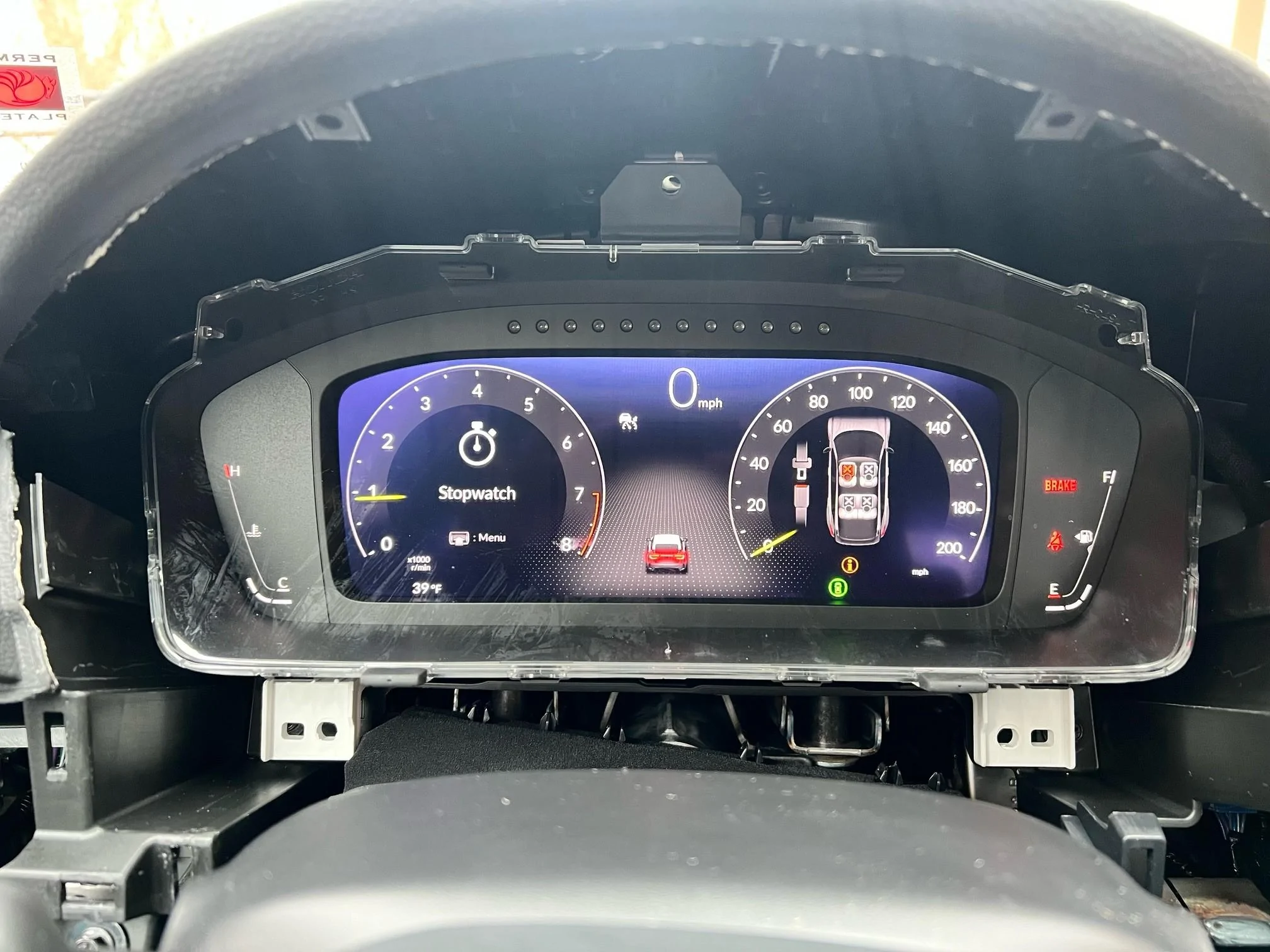 11th Gen Honda Civic Cluster swap type r