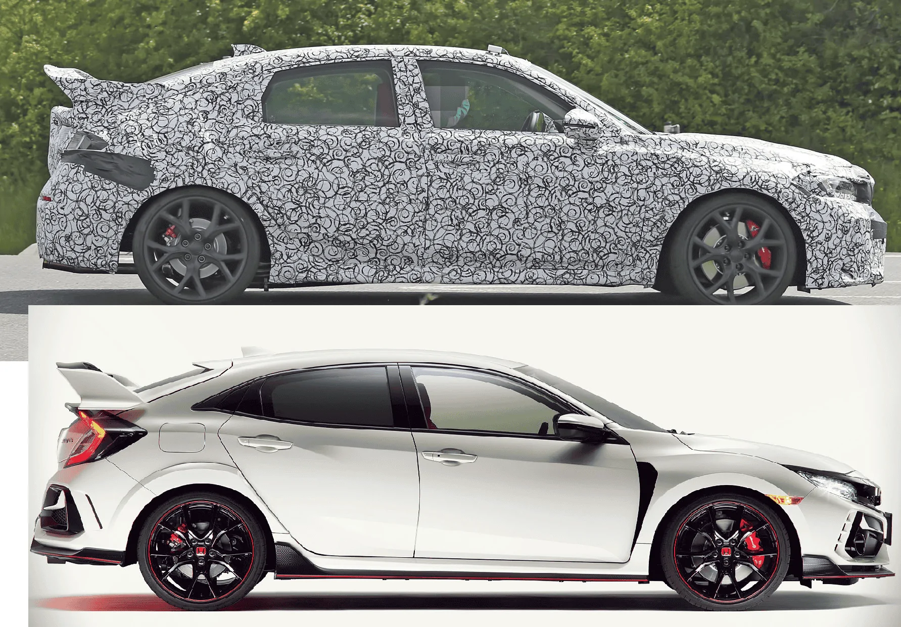 11th Gen Honda Civic 11th GEN CIVIC TYPE R SPIED!! typer