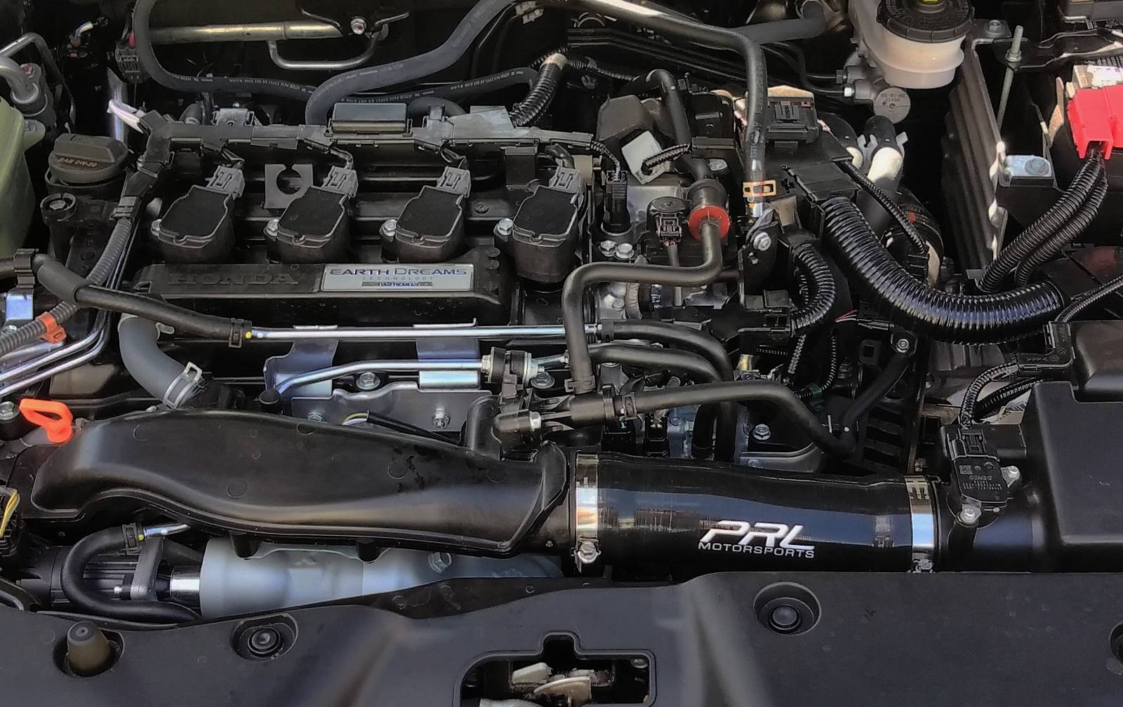 11th Gen Honda Civic PRL Motorsports Stock Replacement Air Filter and Silicone Intake Hose Untitled 1