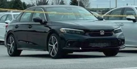 11th Gen Honda Civic 2022 Civic sedan spotted outside production plant Untitled 1