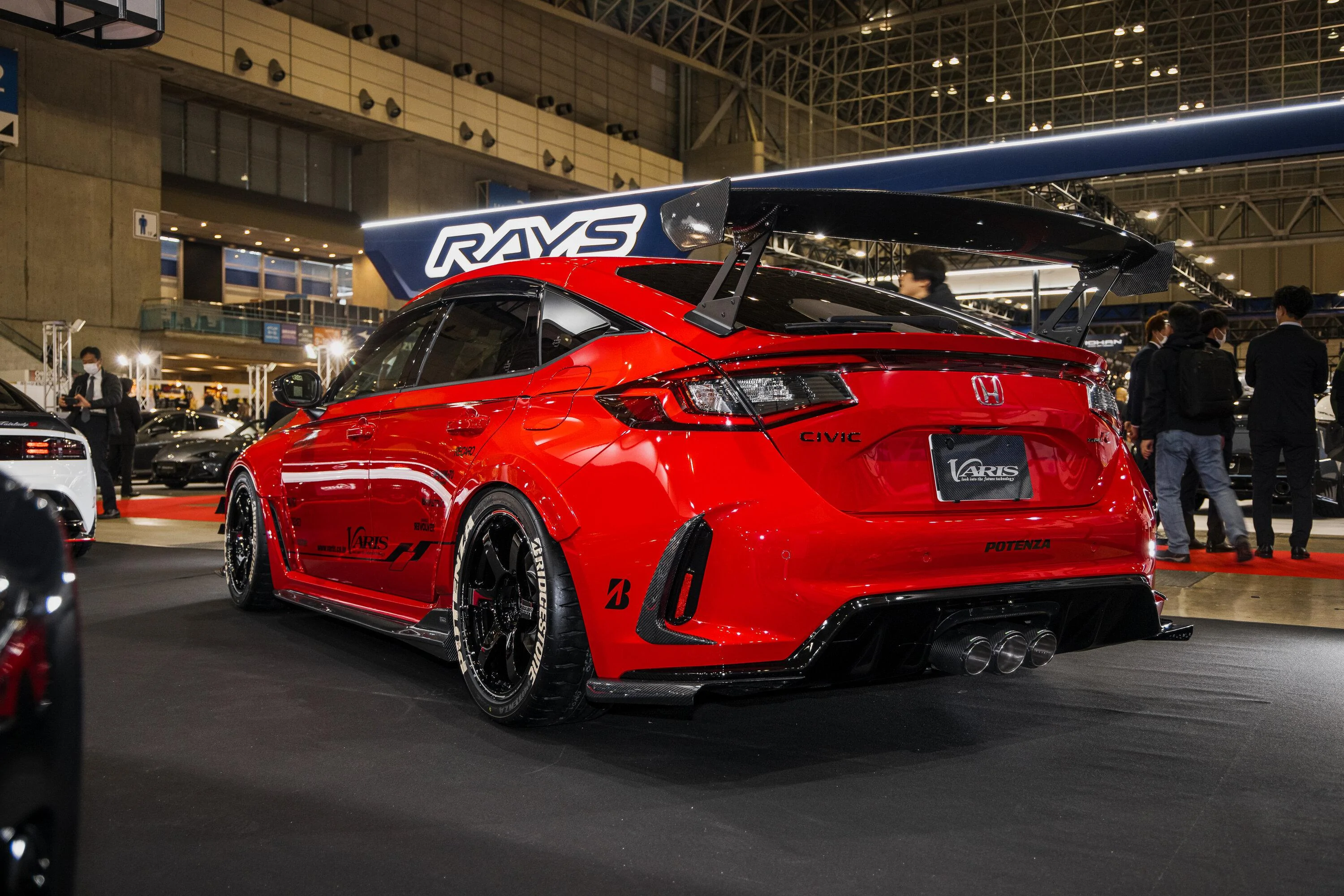 11th Gen Honda Civic Varis Arising EVO for FL5 Available! UP BP Tokyo Auto Salon 2024 _46