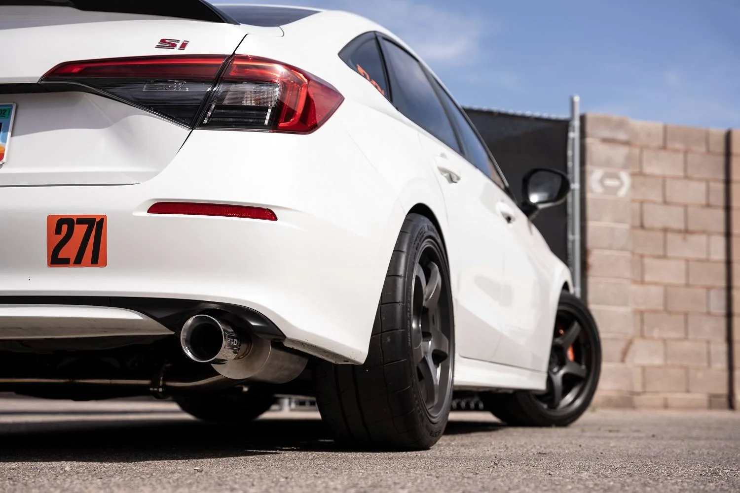 11th Gen Honda Civic PRL Remark exhaust Upgraded 11th Gen SI Exhaust System 27WON Honda Performance_