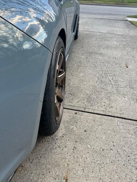 11th Gen Honda Civic Winter Wheels & Tires Setup, FL5 Type R View along Passenger side