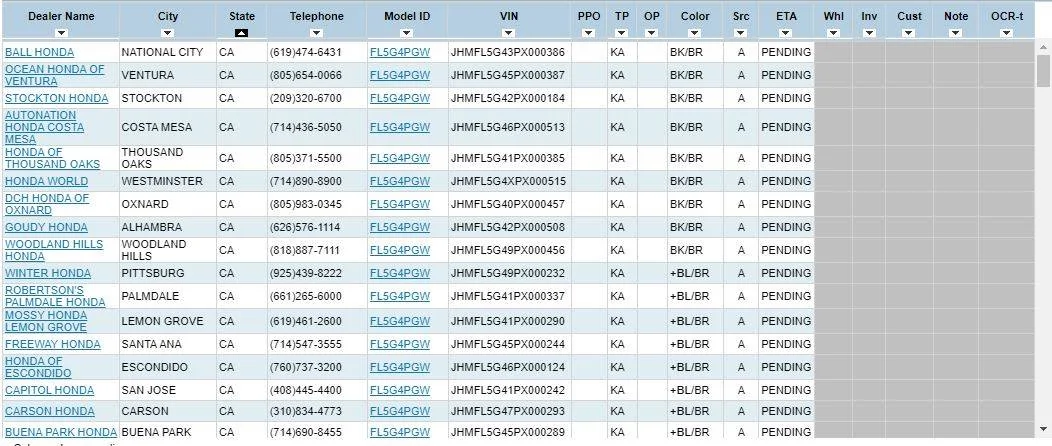 11th Gen Honda Civic 2023 Civic Type R Waitlist / Deposit / Reservations List - Check in here! VIN list 1