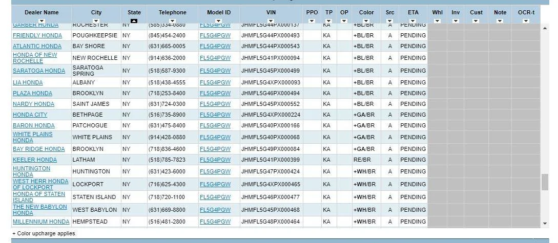 11th Gen Honda Civic 2023 Civic Type R Waitlist / Deposit / Reservations List - Check in here! VIN list 10