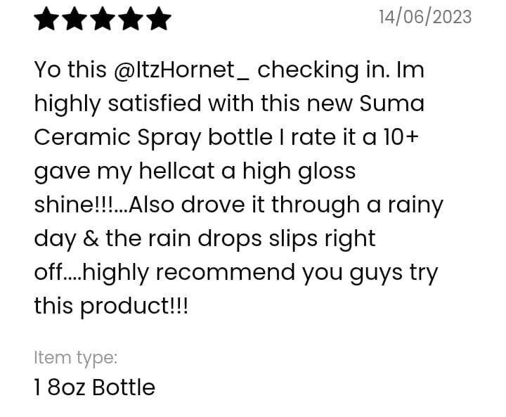 11th Gen Honda Civic SUMA Ceramic Coating Spray | Customer's Reviews WhatsApp Image 2024-03-12 at 12.57.15 (1)