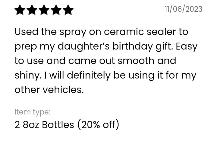 11th Gen Honda Civic SUMA Ceramic Coating Spray | Customer's Reviews WhatsApp Image 2024-03-13 at 22.19.29 (1)