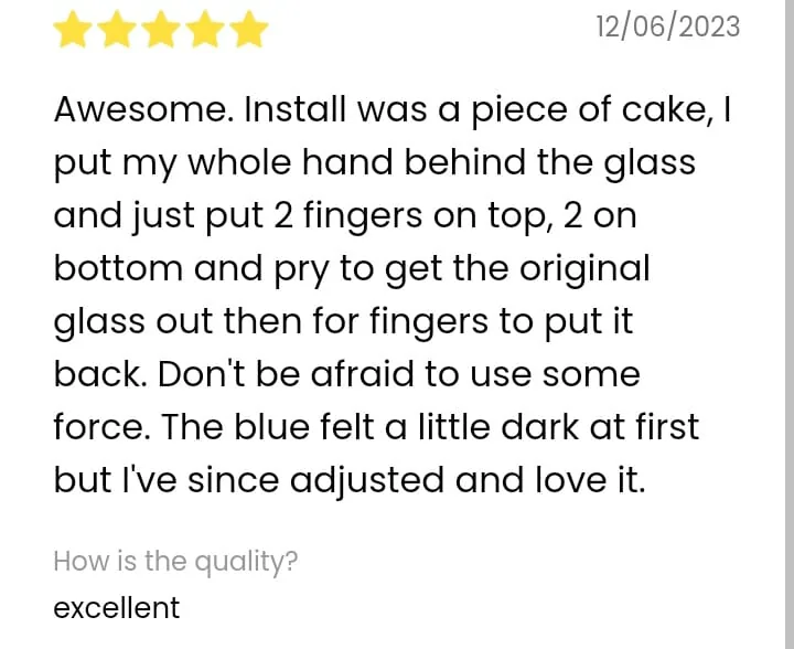 11th Gen Honda Civic Blind Spots?⚡Reduce Blind Spots & Glare⚡SUMA Mirror Customer's Reviews WhatsApp Image 2024-04-02 at 8.07.20 PM