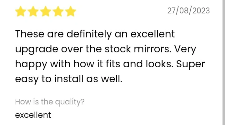 11th Gen Honda Civic Blind Spots?⚡Reduce Blind Spots & Glare⚡SUMA Mirror Customer's Reviews WhatsApp Image 2024-04-09 at 21.01.14