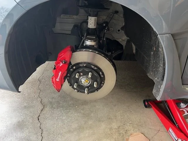 11th Gen Honda Civic Winter Wheels & Tires Setup, FL5 Type R Wheel Removed