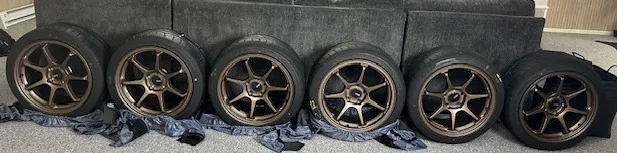 11th Gen Honda Civic Sonic Grey with extras for track wheels 2