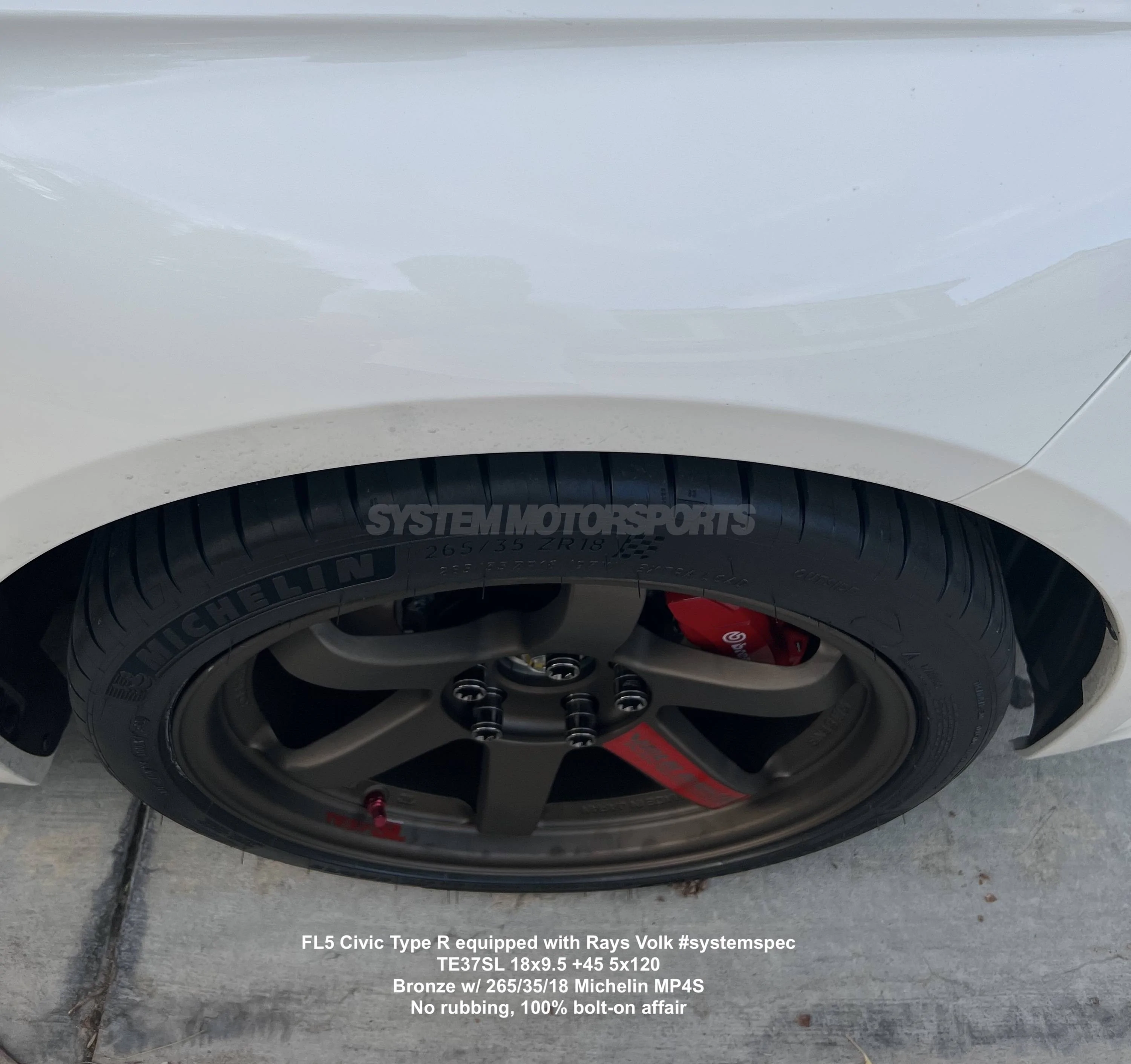 11th Gen Honda Civic Specs for 18" tires on 2022 Civic Type R ZxrzBzu