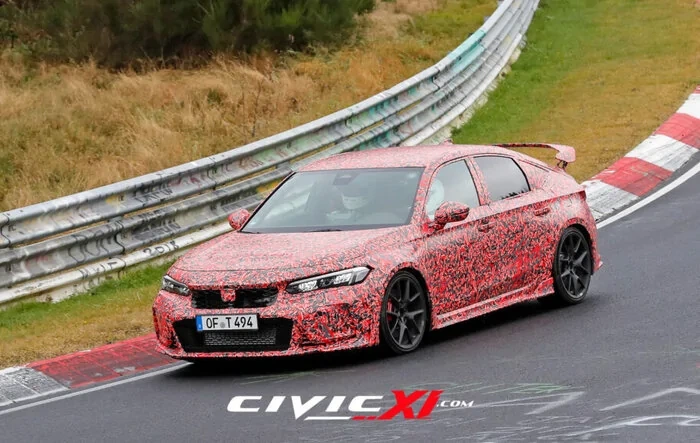 ? First Video of 2023 Civic Type R Track Testing at Nurburgring!