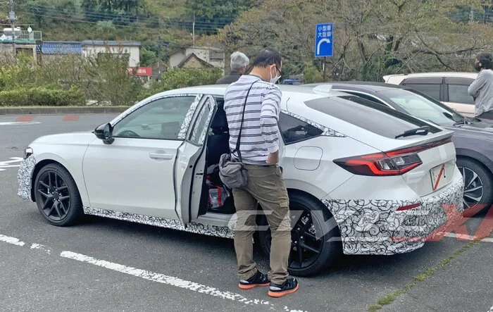 Hybrid Civic Hatchback Spotted!