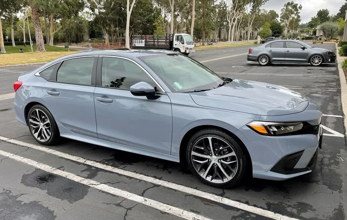 2022 Sonic Gray Pearl Touring Sedan gets Tint + Ceramic Coat