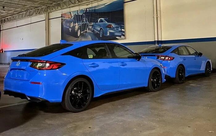Just purchased a 2022 Civic Sport Hatch (Boost Blue)