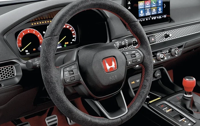 Pro-Tip: Use lint brush to keep the alcantara door panels and armrest looking fresh