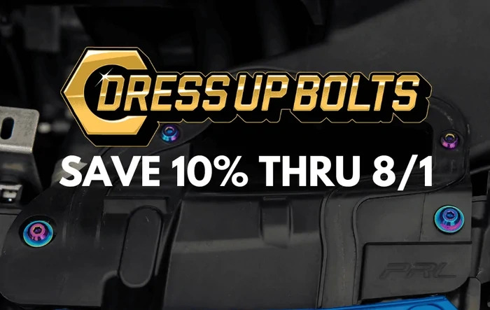 Dress Up Bolts Sale - Live @ TSP!
