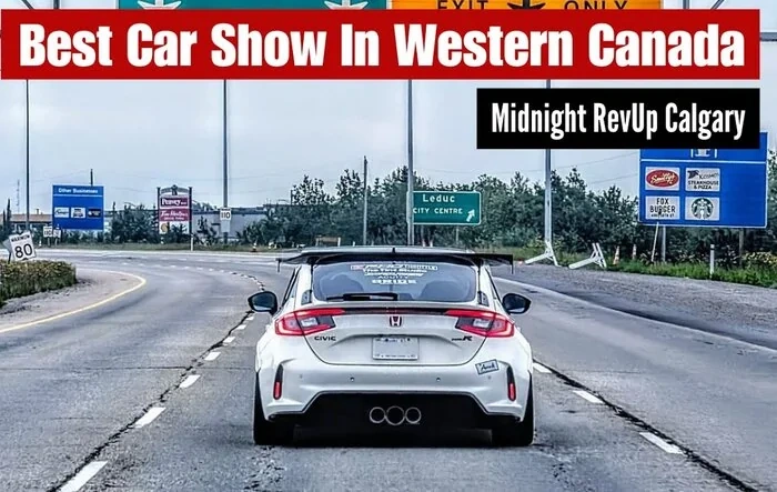 FL5 Civic Type R at Car Show (Wins Award at Midnight RevUp Calgary)