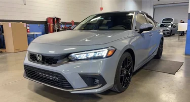 11th Gen Honda Civic Pre Pickup pics from my dealer, 22' Sport Touring hatchback, manual sonic gray DD6D129C-7126-468E-B66C-EF1401150F8C
