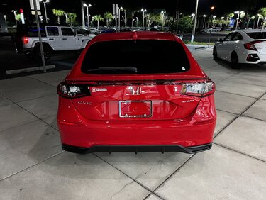 11th Gen Honda Civic 2022 Civic Sport Looks Great In Red IMG_0688
