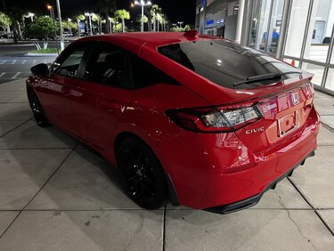 11th Gen Honda Civic 2022 Civic Sport Looks Great In Red IMG_0689